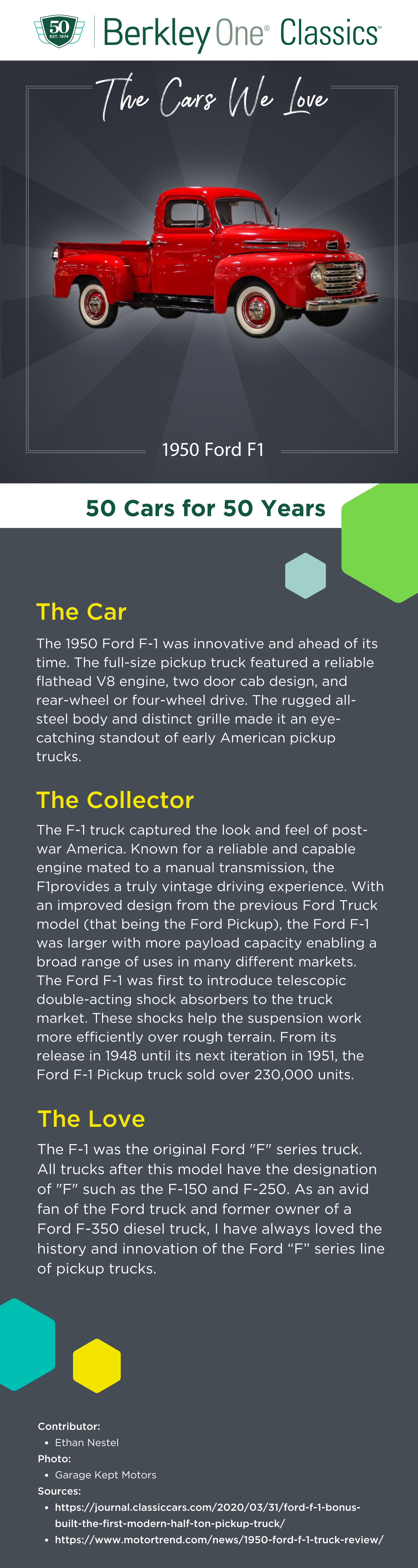 And infographic describing the XYZCAR and the reasons we love it. 